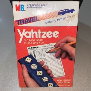 Vintage Yahtzee Game